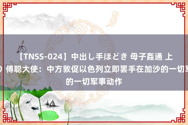 【TNSS-024】中出し手ほどき 母子姦通 上原さゆり 傅聪大使：中方敦促以色列立即罢手在加沙的一切军事动作