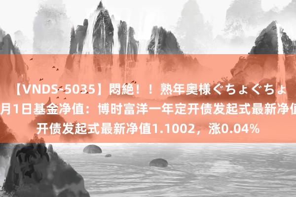 【VNDS-5035】悶絶！！熟年奥様ぐちょぐちょディルドオナニー 8月1日基金净值：博时富洋一年定开债发起式最新净值1.1002，涨0.04%